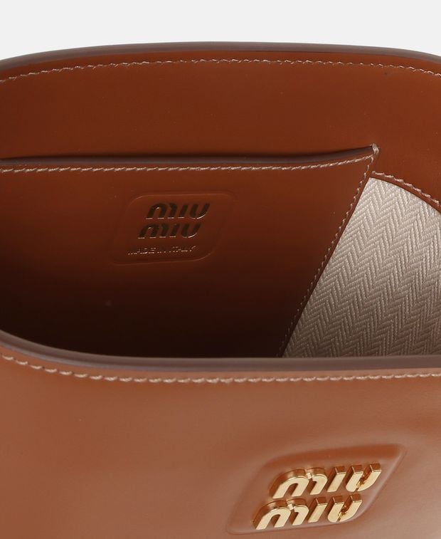 Miu Miu Leather bucketbag