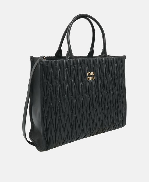 Miu Miu Leather tote bag Matelasse