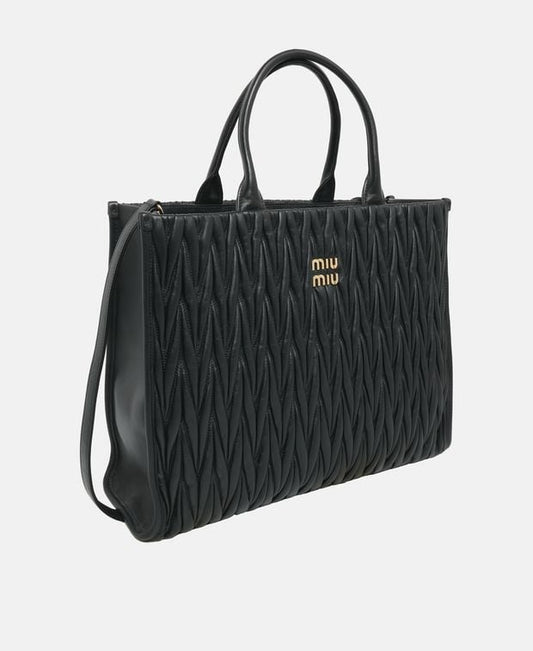 Miu Miu Leather tote bag Matelasse