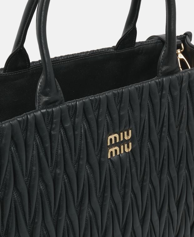 Miu Miu Leather tote bag Matelasse