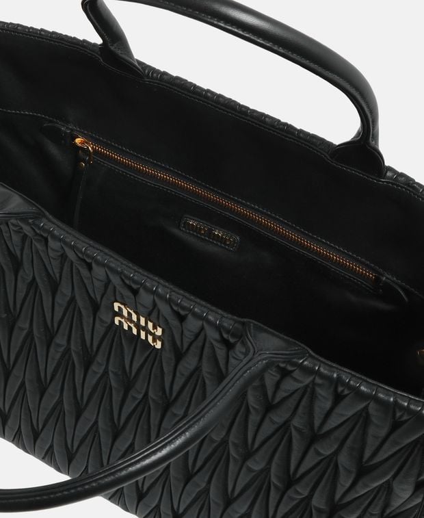 Miu Miu Leather tote bag Matelasse
