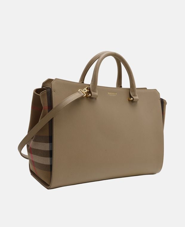 Burberry Leather Top Handle bag