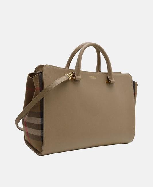 Burberry Leather Top Handle bag