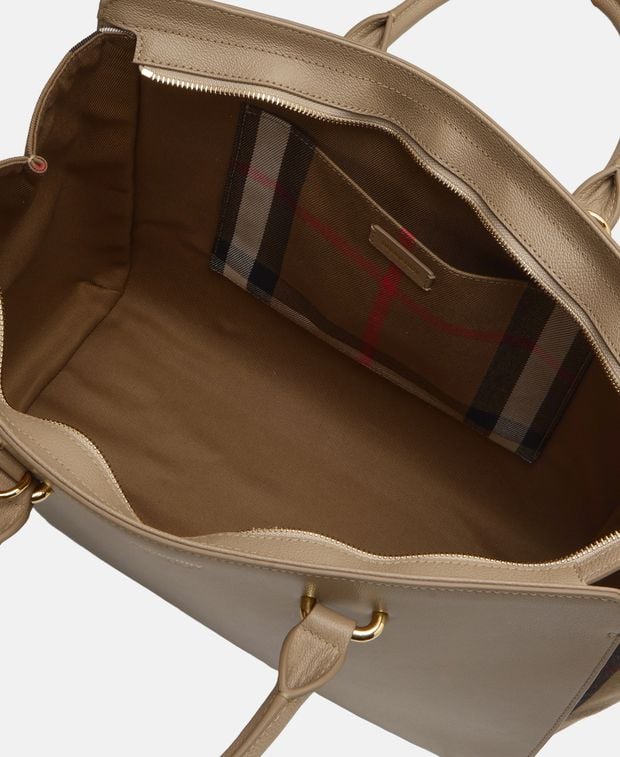 Burberry Leather Top Handle bag