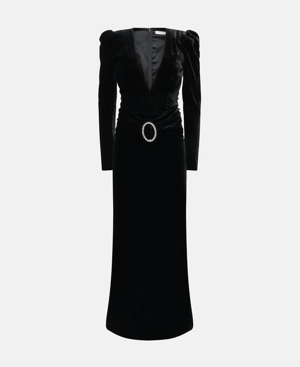 Alessandra Rich Silk-blend dress