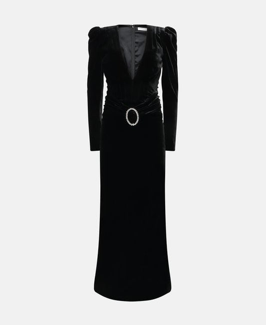 Alessandra Rich Silk-blend dress