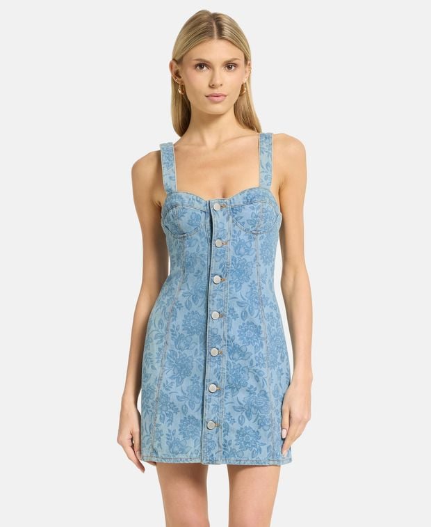 Alessandra Rich Denim dress