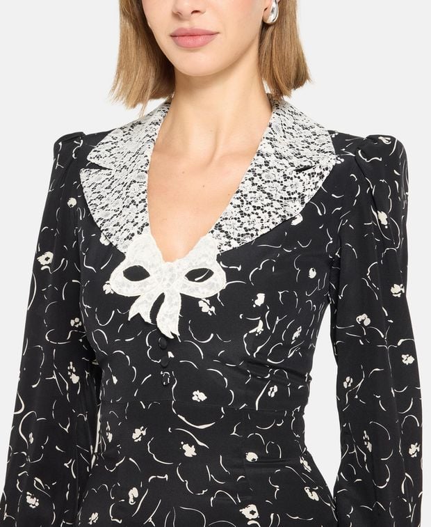 Alessandra Rich Silk dress