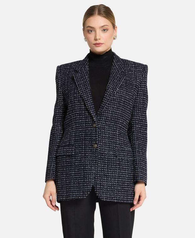 Alessandra Rich Tweed blazer
