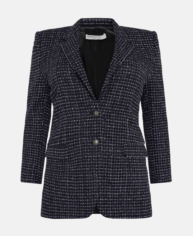 Alessandra Rich Tweed blazer