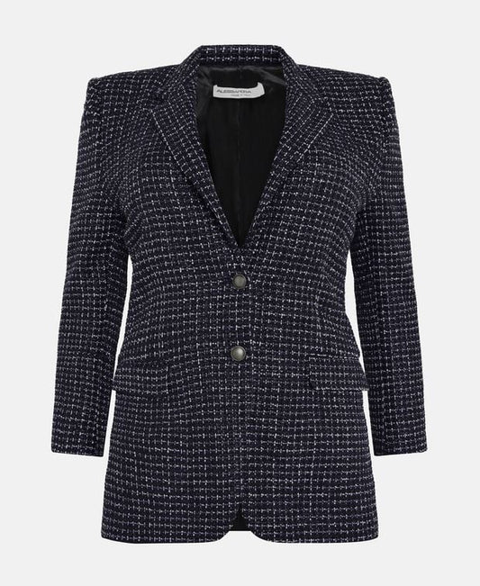 Alessandra Rich Tweed blazer
