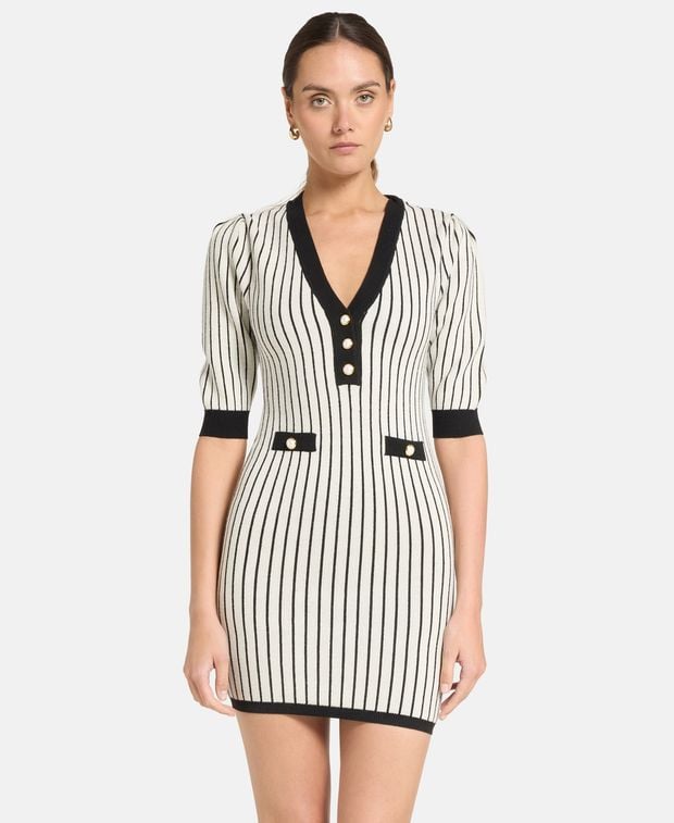 Alessandra Rich Wool-blend dress