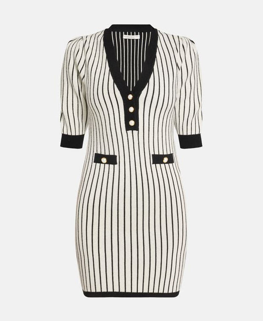 Alessandra Rich Wool-blend dress