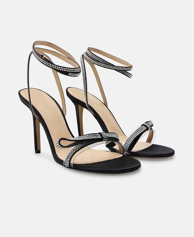 Mach & Mach Ankle strap sandals French Bow