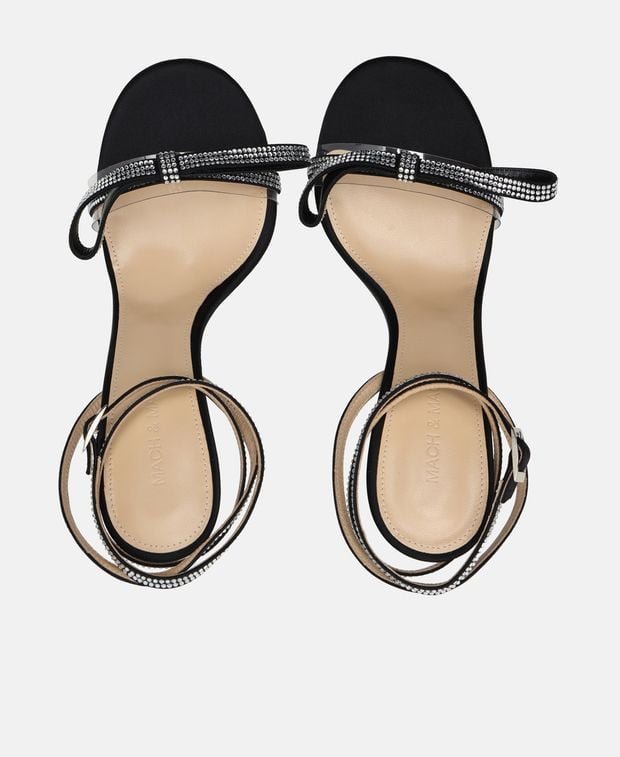 Mach & Mach Ankle strap sandals French Bow