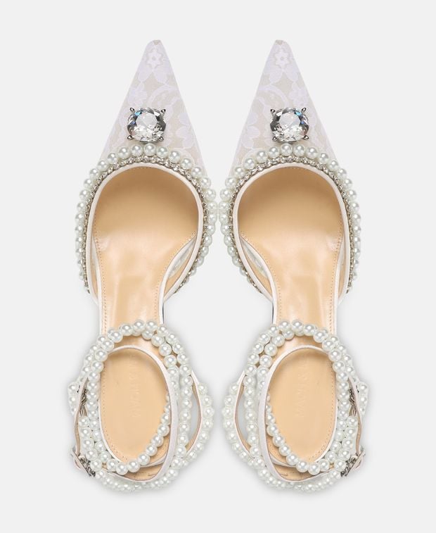 Mach & Mach Ankle strap pump Elizabeth