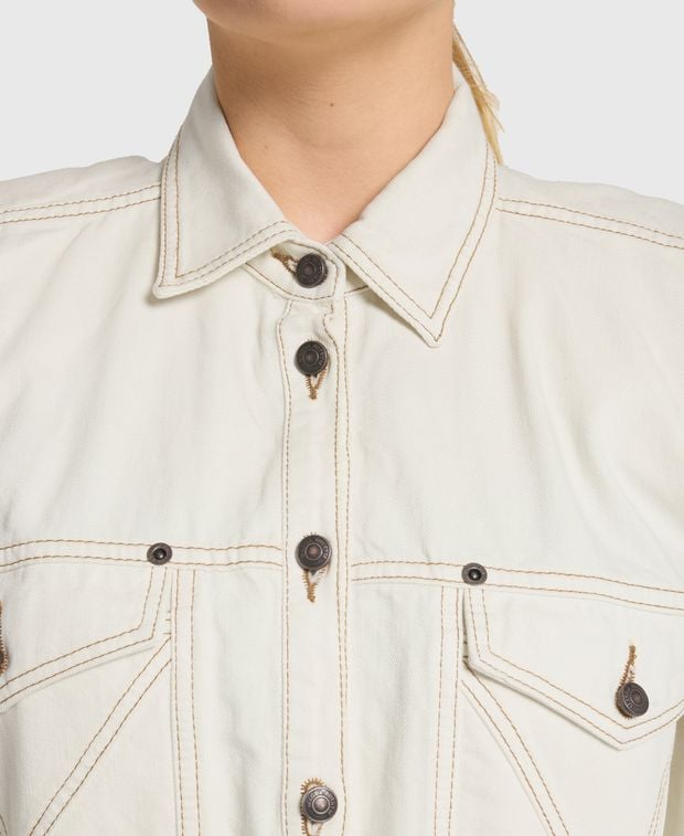 Magda Butrym Denim shacket