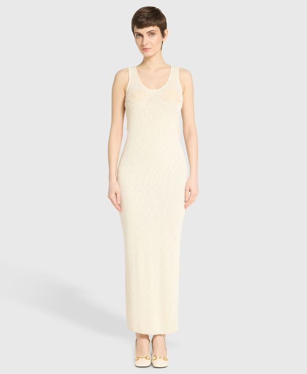 Magda Butrym Linen-blend dress