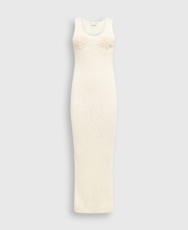 Magda Butrym Linen-blend dress