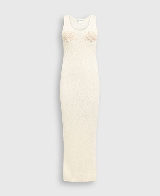 Magda Butrym Linen-blend dress