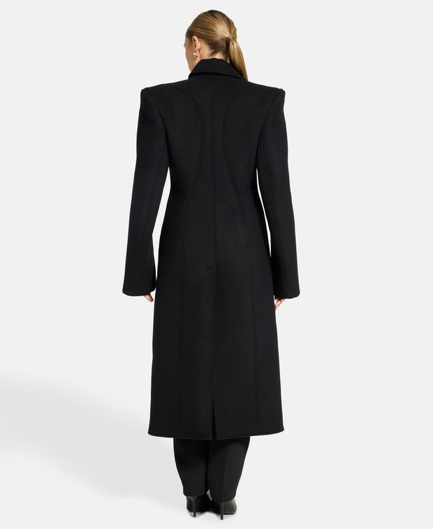 Mugler Wool-blend coat