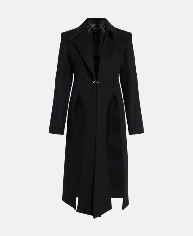 Mugler Wool-blend coat