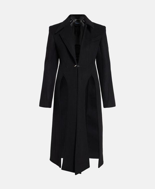 Mugler Wool-blend coat