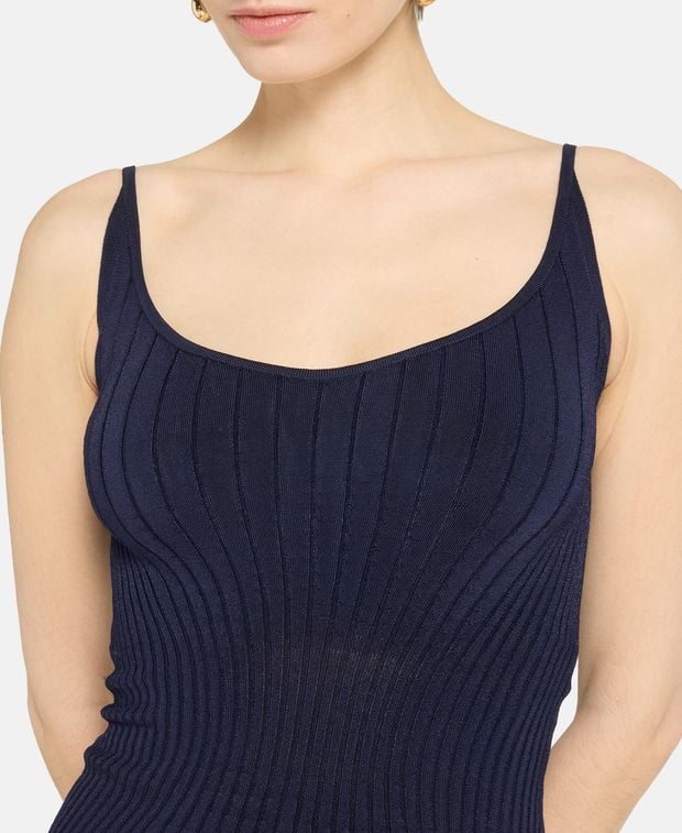 Mugler Ribbed dress