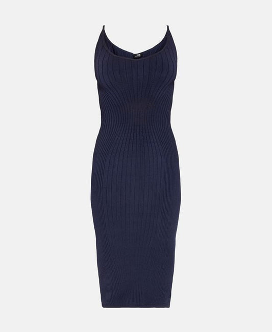 Mugler Ribbed dress