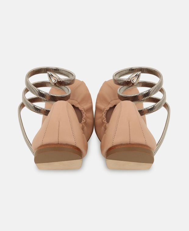 Rene Caovilla Ballerina flat with straps René Caovilla