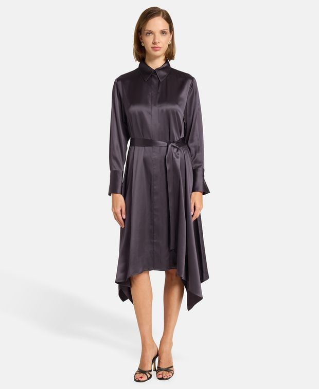 Joseph Silk satin skirt Cyprien