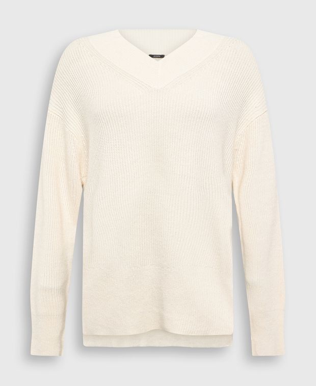 Joseph Linen-blend pullover