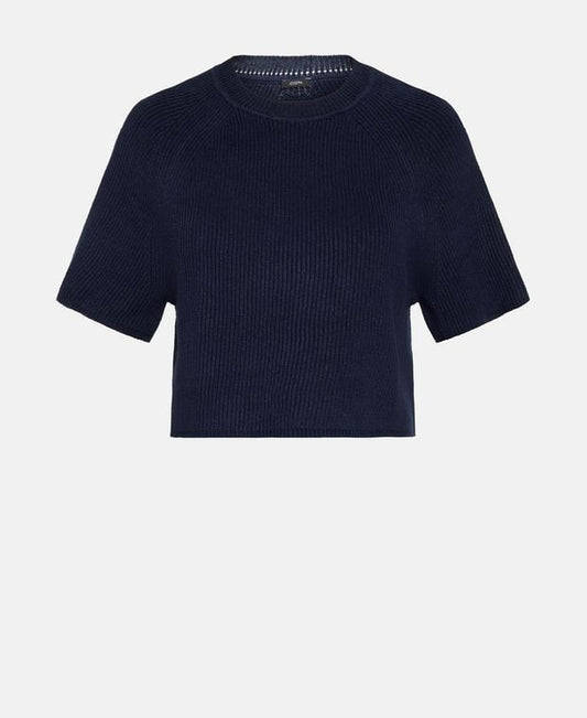 Joseph Linen-blend t-shirt