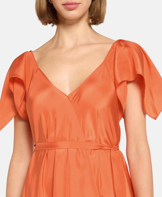 Joseph Silk dress Plumet Haboti