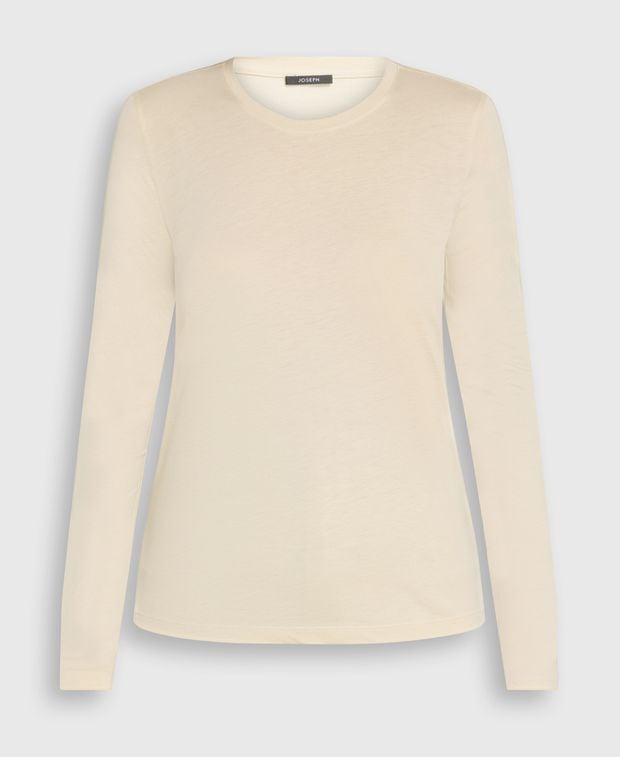 Joseph Silk-blend t-shirt