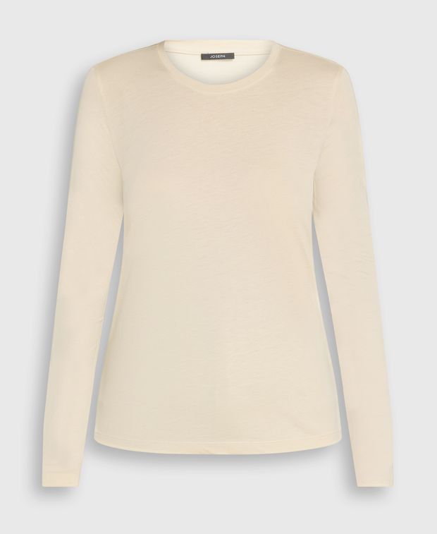 Joseph Silk-blend t-shirt