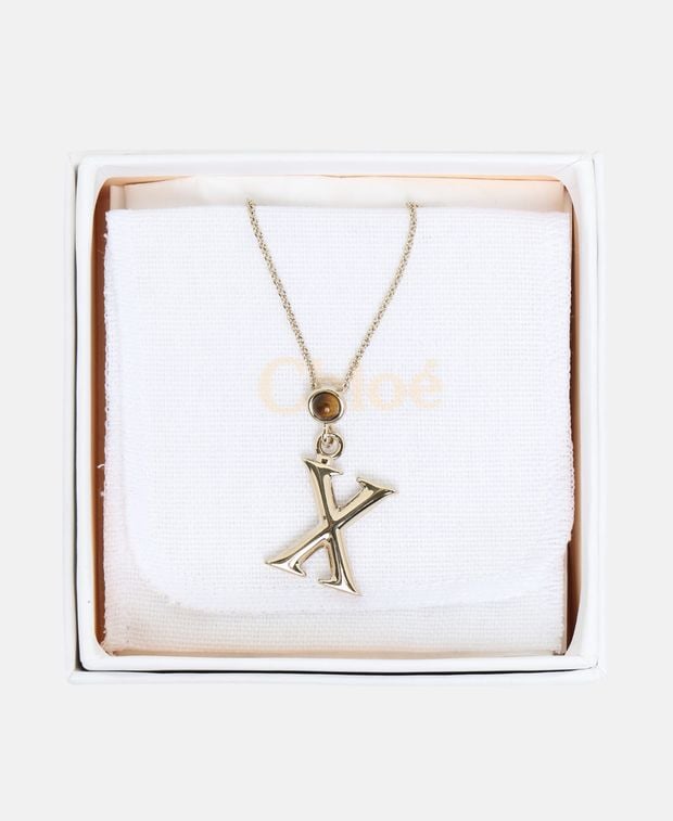 Chloé Necklace with pendant Alphabet