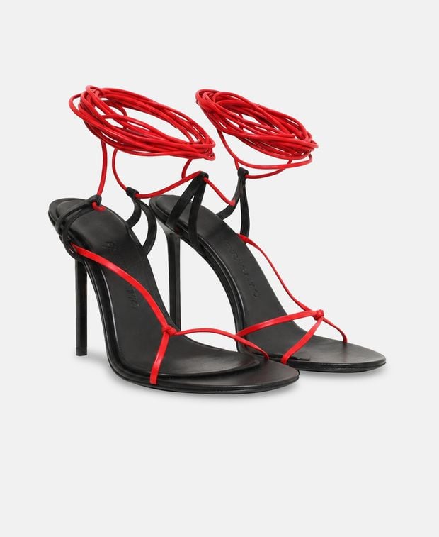 Salvatore Ferragamo Sandals with calf lacing Azha