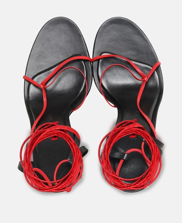 Salvatore Ferragamo Sandals with calf lacing Azha