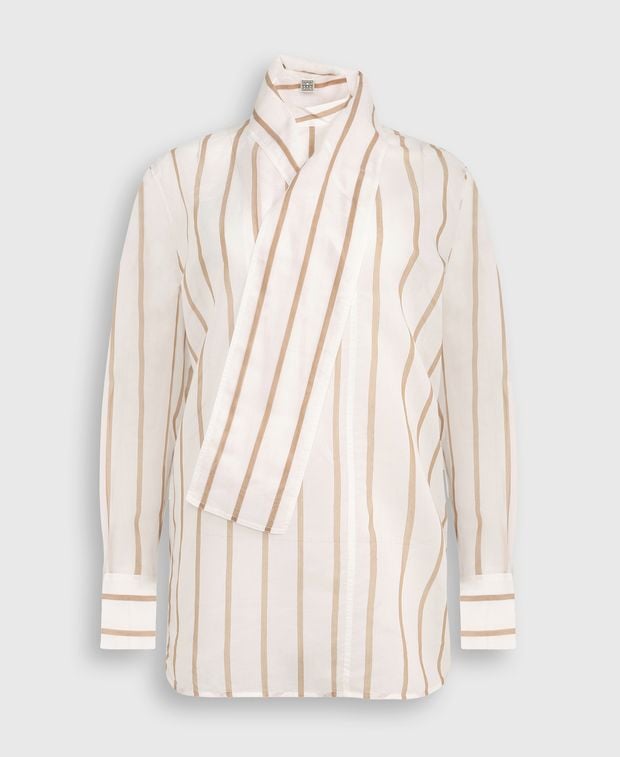 Toteme Silk-blend shirt blouse