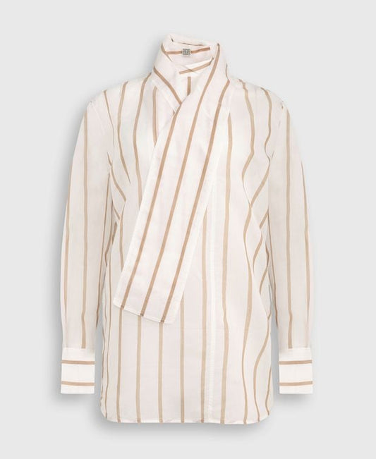 Toteme Silk-blend shirt blouse