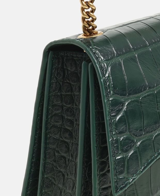 Balenciaga Leather cross body bag Crush