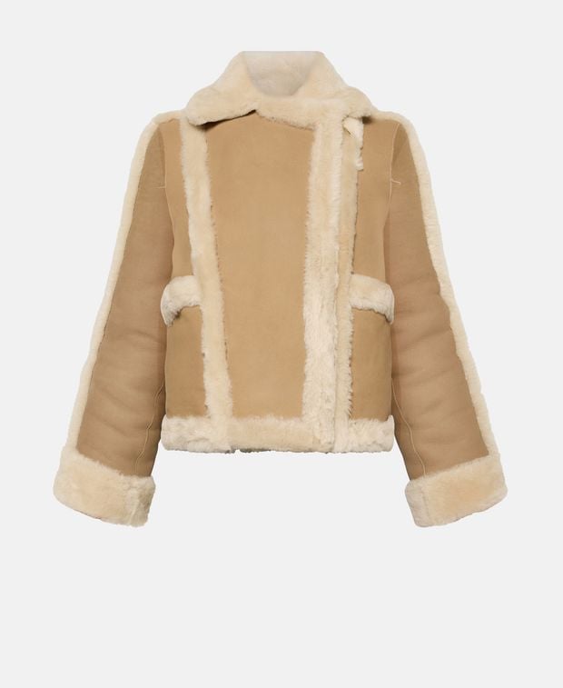 Dom Goor Reversible shearling jacket Aviator