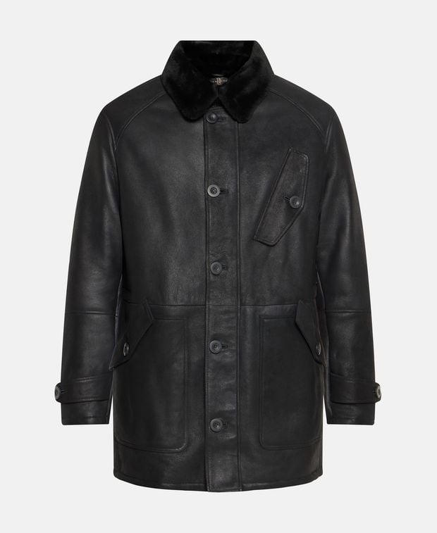 Dom Goor Leather coat