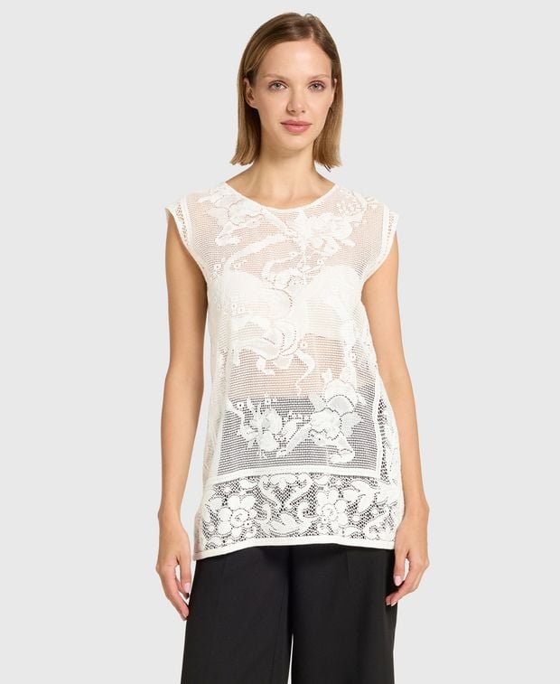 Dolce & Gabbana Crochet lace top
