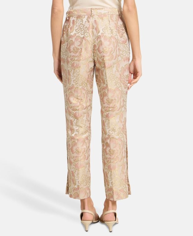 Dolce & Gabbana Silk-blend trousers