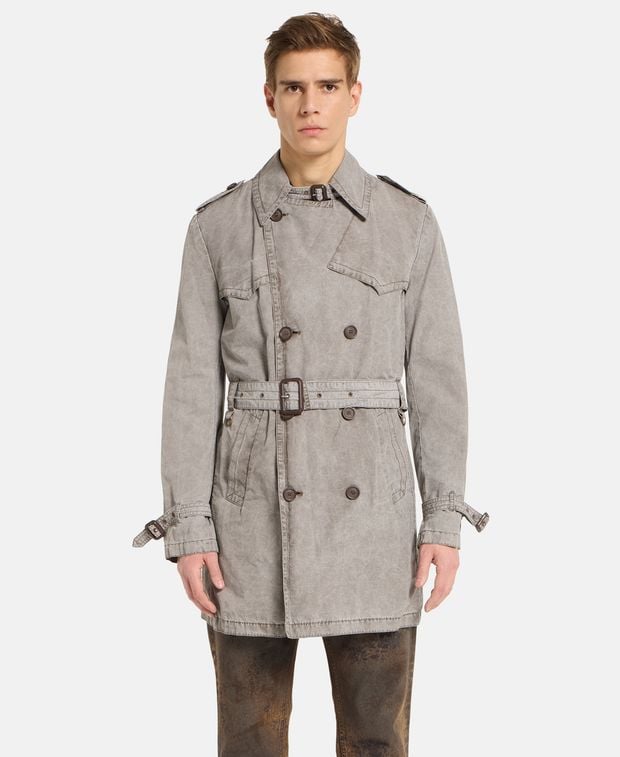 Dolce & Gabbana Denim trench coat