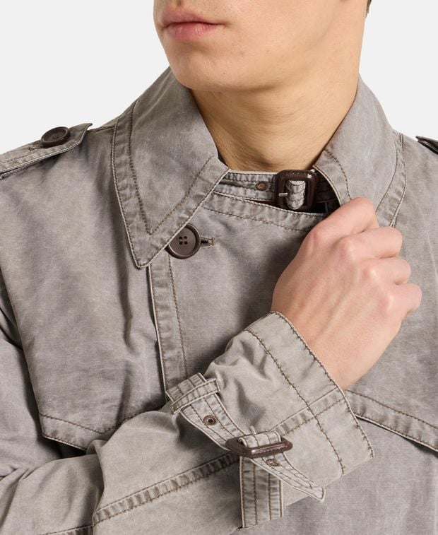 Dolce & Gabbana Denim trench coat