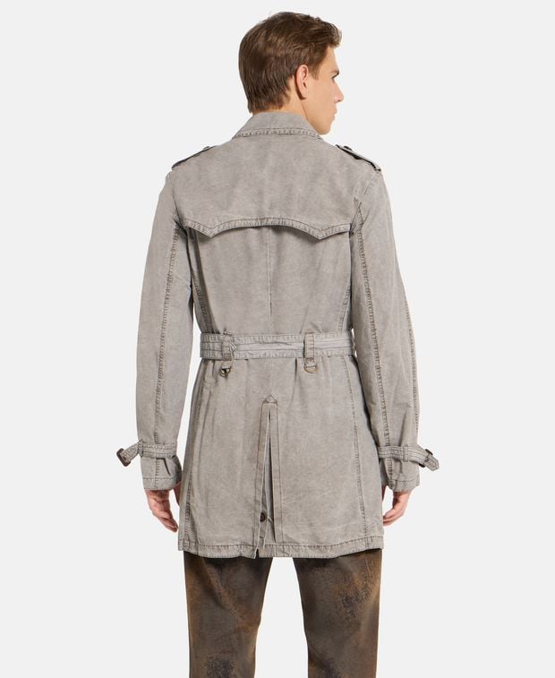 Dolce & Gabbana Denim trench coat
