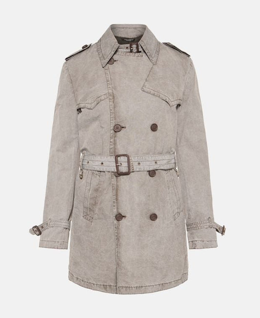 Dolce & Gabbana Denim trench coat